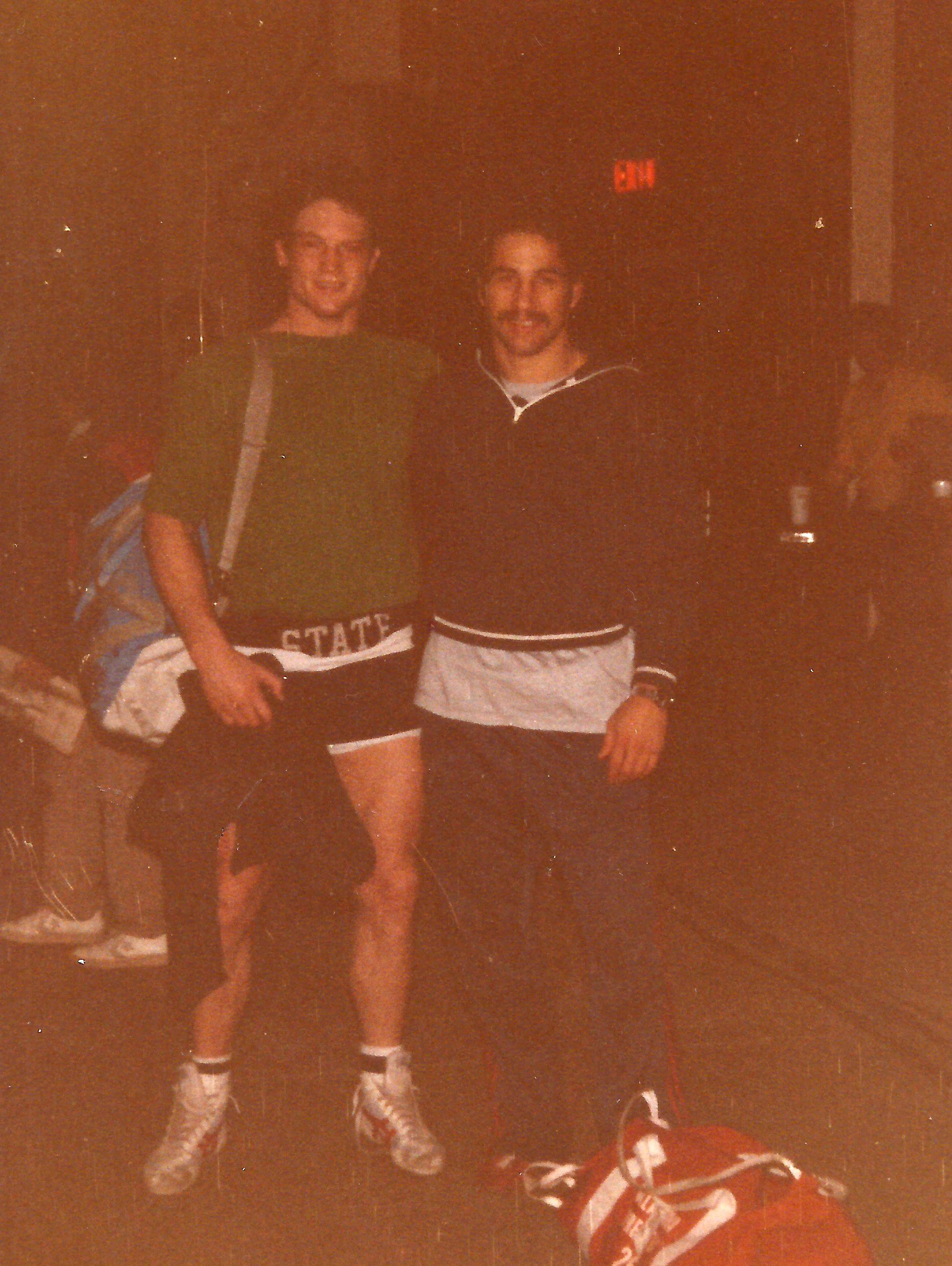 jh w Dave Schultz NWCA All Star meet